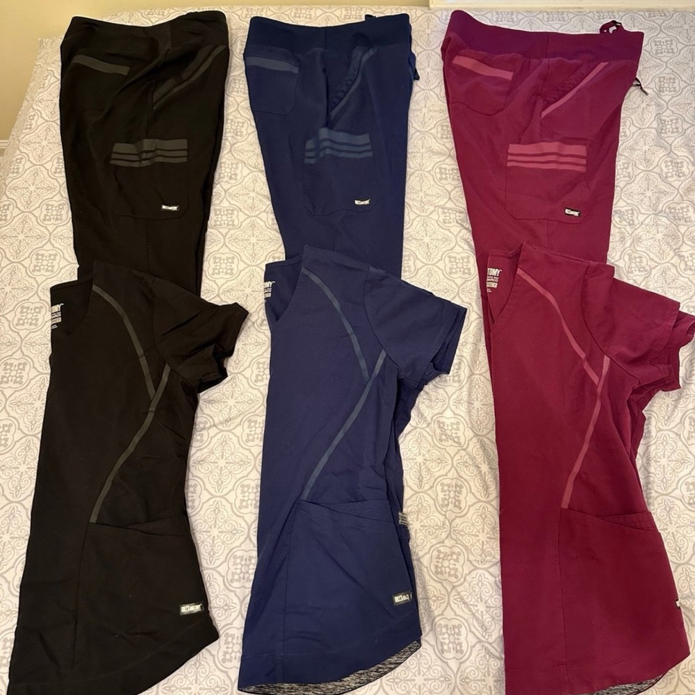 3- Greys Anatomy Scrubs Sets